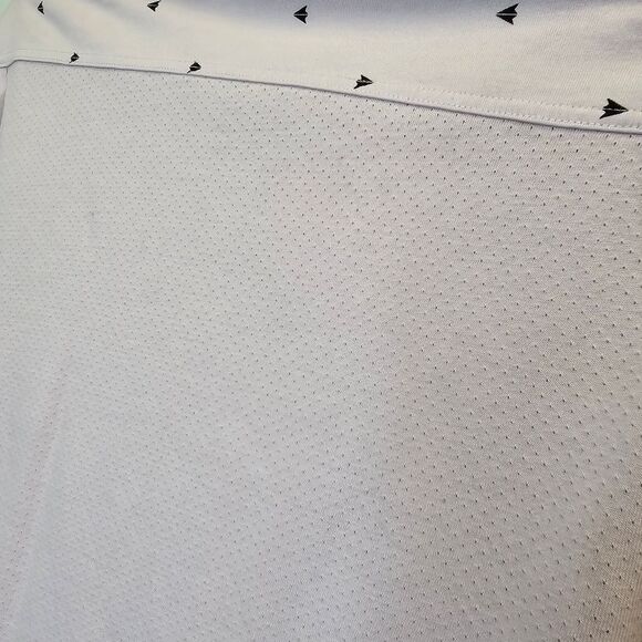 Reebok Men's Purple All Over Graphic Paper Plane Print Short Sleeve T-Shirt M - Picture 13 of 16